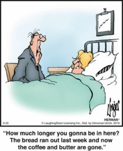 Bed rest, who is going to take care of your spouse 