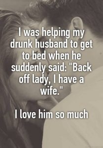 helping my drunk husband into bed meme