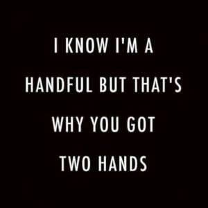 Two hands