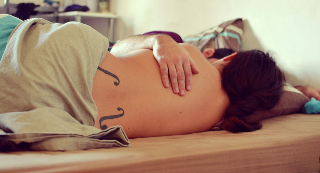 alone time in bed