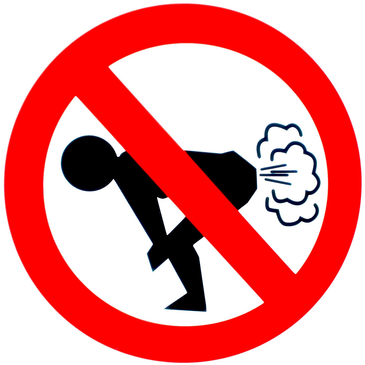 no farting