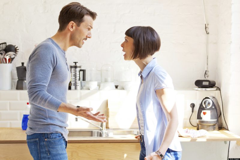 couple arguing