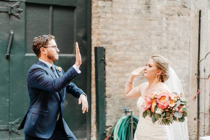 just married