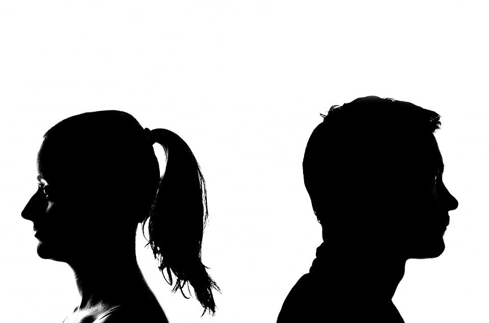 Couple in argument
