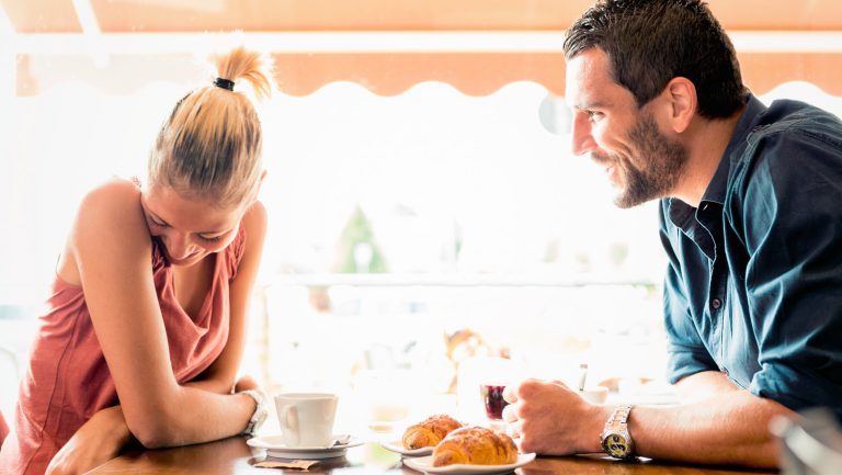 couple reconnecting with their positive roots